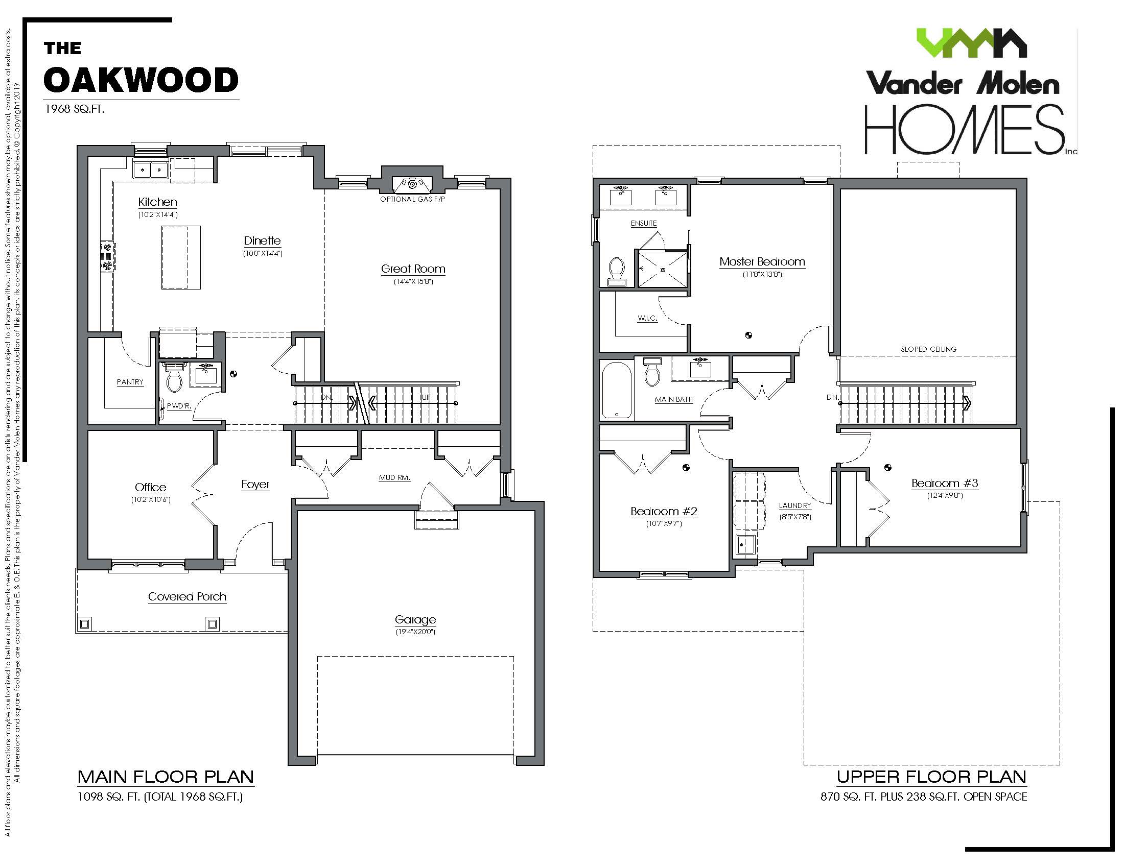The Oakwood Plan ELEVATE Real Estate Team Sarnia Ontario Real Estate